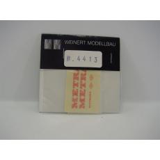 Weinert 4413 Beschriftungssatz Metrans