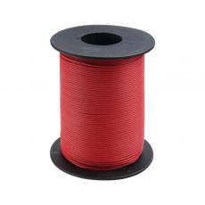 Standart-Kabel 0,14 mm²  rot, 100 m Spule