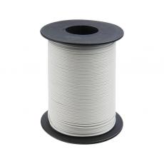 Standart-Kabel 0,14 mm²  weiß, 100 m Spule