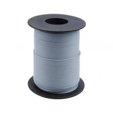 Standart-Kabel 0,14 mm²  grau, 100 m Spule