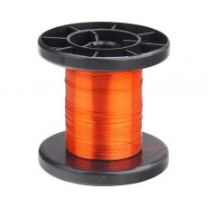 Kupferlackdraht, orange,  d= 0,15mm, 100 m