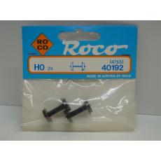 Roco HO 40192  Radsatz DC, mit geteilter Achse. Ø 11 mm 2 Stück