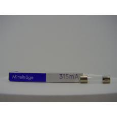 Feinsicherung 5x20mm 315 mA mittelträge