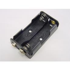 Batterie-Halter 2 x AA paralell mit Klipp