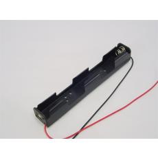 Batterie-Halter 2 x AA in Reihe mit Kabel