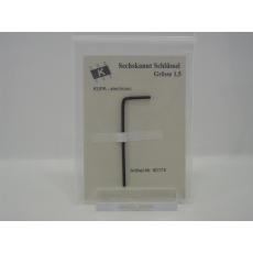 Sechskant Schlüssel 1,5