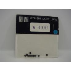 Weinert 9881 Isolierscheibe d=3,1 mm