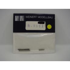 Weinert 9982 Achsen, d=2mm, 10mm lang