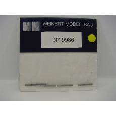 Weinert 9986 Achsen, d=1,5mm, 14,3mm lang