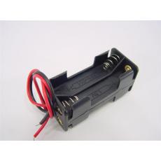 Batterie-Halter 4 x AAA Block mit Kabel