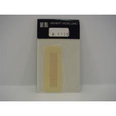 Weinert 9130 Zierlinien rot, RAL 3002