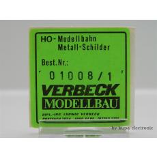 Verbeck H0 Loknummer 01 008 MS