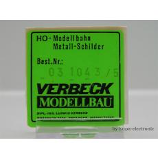 Verbeck H0 Loknummer 03 1043 NS