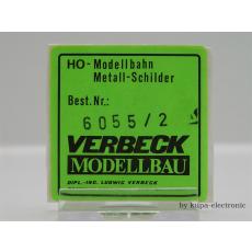 Verbeck H0 BW-Schild Bestwig NS