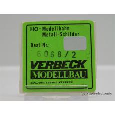 Verbeck H0 BW-Schild Bremen Rbf NS