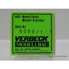 Verbeck H0 BW-Schild Deutzerfeld MS