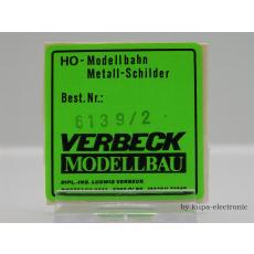 Verbeck H0 BW-Schild Mönchen-Gladbach NS