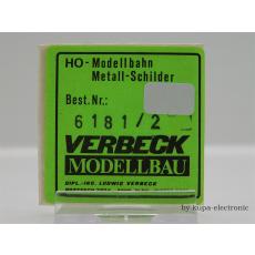 Verbeck H0 BW-Schild Osnabrück Rbf NS