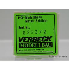 Verbeck H0 Gattungszeichen S 36 17 NS