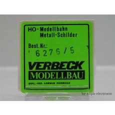 Verbeck H0 Gattungszeichen P 35 17 NS