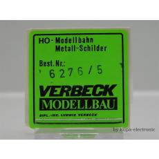 Verbeck H0 Gattungszeichen P 35 17 NS