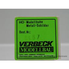 Verbeck H0 Begrenzungszeichen NS