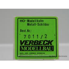 Verbeck H0 BW-Schild Essen Hbf NS
