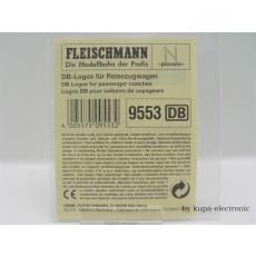 Fleischmann N 9553 DB-Logos für Reisezugwagen