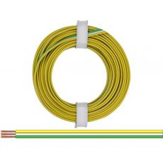 3-adriges Standart-Kabel 0,14 mm²  gelb-weiß-grün