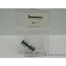 Sommerfeld H0 315 Isolator-Stütze (10 Stk)
