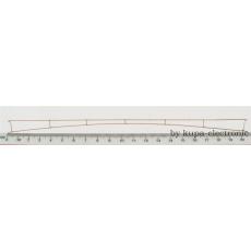 Sommerfeld N 417 Fahrdraht verkupfert 0,5 x 200 mm