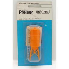 Preiser 756 Zementsilo orange
