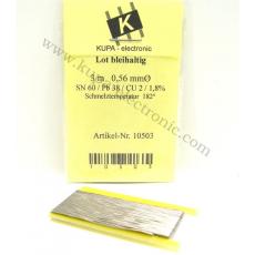 Lot bleihaltig, 0,5 mm Ø SN60 / PB40
