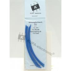 Schrumpfschlauch 1,2 mm blau