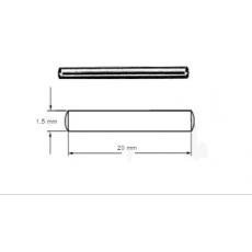 Zylinderstift Ø 1,5 x 20 mm