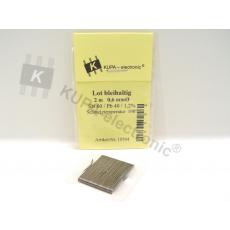 Lot bleihaltig, 0,6 mm Ø, SN60 / PB40