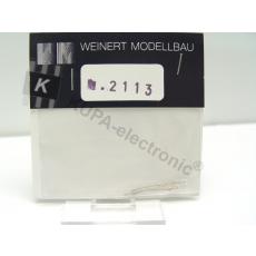 Weinert 2113 Lämpchen, 12 Volt * 3mm 2STK.