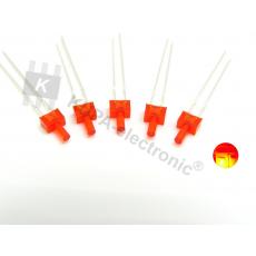 LED 2 mm lange Blende, rot ( 5 Stk )