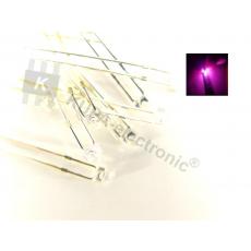 LED 1,8 mm pink klare Blende (10)x)