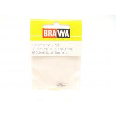 Brawa 3259. 2 Stück Steckbirne klar 16V / 30mA