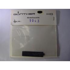 Günther 1043   Dachrundung für Führerhaus Liliput BR 78 (K)