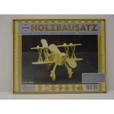 Holzbausatz Doppeldecker leicht (K)