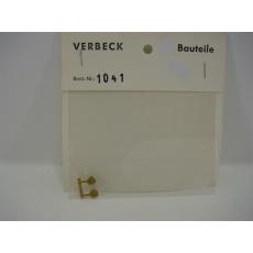 HO Wasserkastendeckel, oval 1 Scharnier