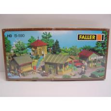 Faller HO B-590 Gartenhäuser (4 Stück)