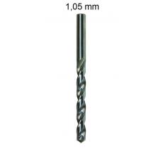 5x Spiralbohrer HSS 1,05 mm DIN 338