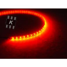 Kirmesbeleuchtung ohne Regler, rot (42 LED)