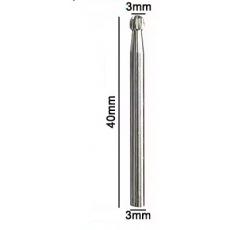Kugelfräser HSS 3 mm