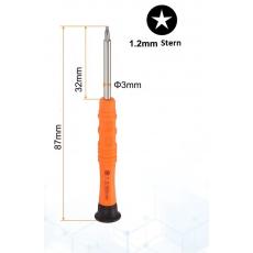 Sternschraubendreher 1,2 mm Klinge