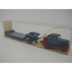HO 502 Hanomag ST 100 mit Tieflade Anhänger