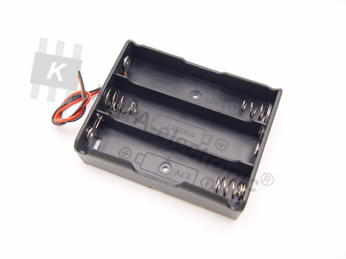 Batterie - Halterung - Kabel